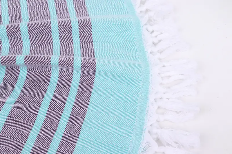 Large Turkish Towel, Bridal Shower Favors, First Wedding Anniversary Gift, 64x40 Cotton Chevron Towel, Valentines Gift, Wedding Gifts Towel - 8