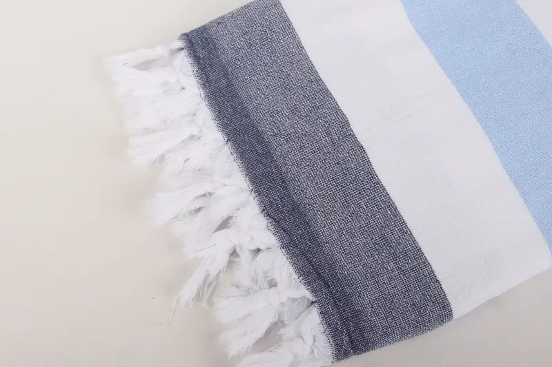 Bachelorette Gifts, Sand-resistant towel, 64x36 Cotton Striped Terry Towel, Handmade Turkish hammam towel, Personalized Gift For Him, Handmade Gift - 7