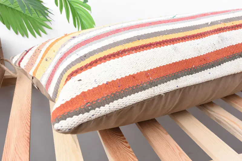 装飾的なボルスタークッション、ソファ用の枕、16x48白いクッション、キリムクッションシャム、ソファ用の枕、豪華な枕ケース、クッション、椅子枕 - 6