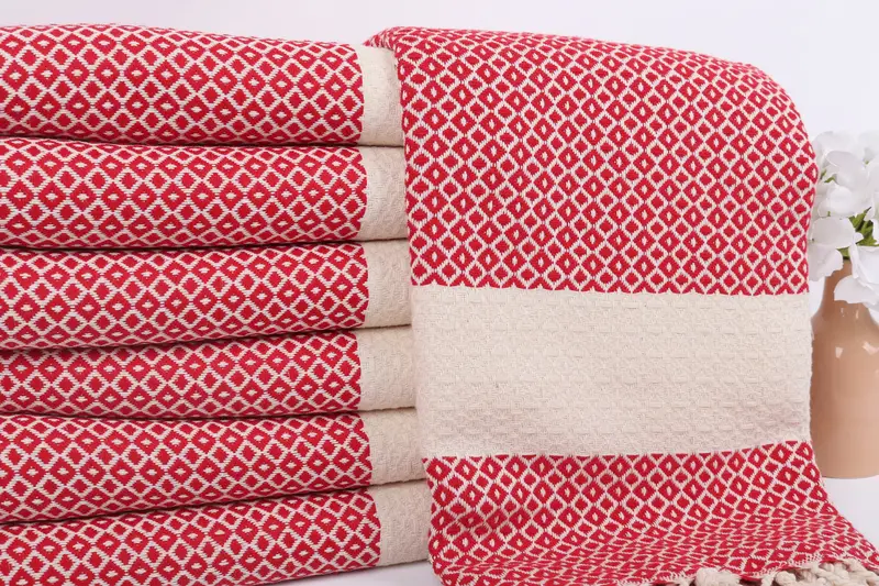 Custom Bath Towel, Girls Weekend Getaways Gifts, Travel towel, Monogrammed Beach Towel, Absorbent towel, 70x40 Cotton Geometric Towel, Bridal Gifts - 2