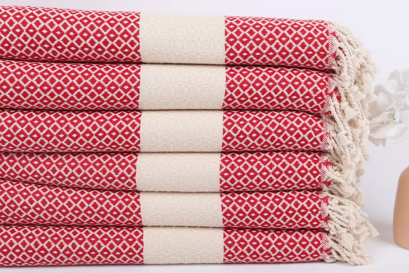 Custom Bath Towel, Girls Weekend Getaways Gifts, Travel towel, Monogrammed Beach Towel, Absorbent towel, 70x40 Cotton Geometric Towel, Bridal Gifts - 3
