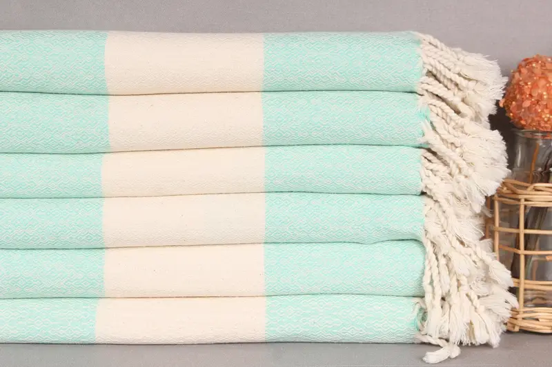 Hammam towel, 68x36 Cotton Diamond Towel, Wedding Gift, Bachelor Party Favors, Spooky Bachelorette Party Favors, Beach Towel Bulk, Gift For Him - 2