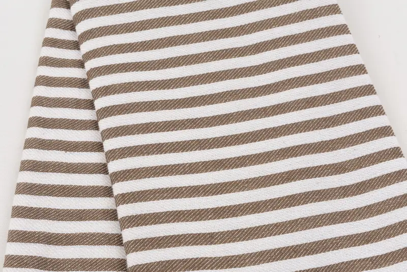 Gift For Him, Custom monogram Turkish beach towel USA, 70x40 Cotton Striped Towel, Absorbent Turkish towel, Gift For Boyfriend, Custom Towel - 4