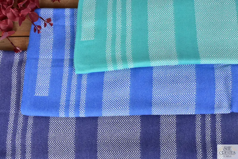 Holiday Towel, Personalized Bridesmaid Gift, Organic Turkish towel, Valentines Day Gift Idea, 68x38 Cotton Chevron Towel, Bachelorette Gifts - 4