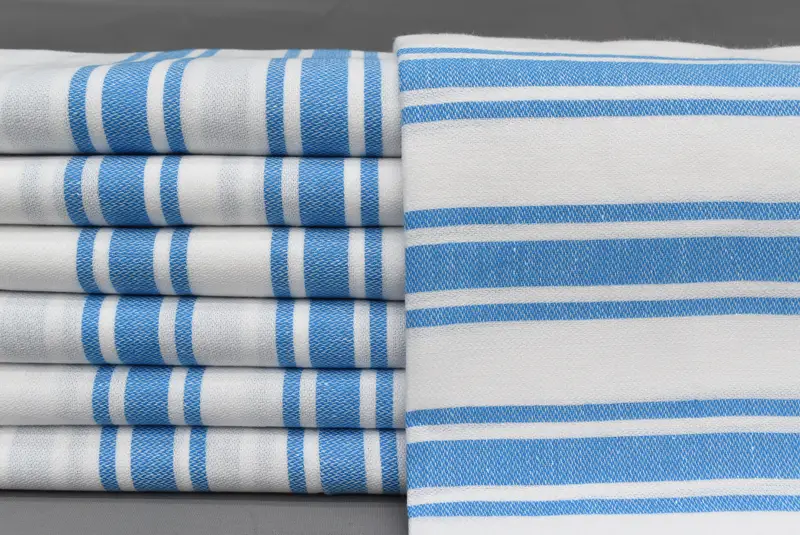 70x40 Cotton Striped Towel, Custom Wedding Gift, Luxury Turkish beach towel with fringe, Unique Gift, Thin towel, Summer Towel, Turkish bath towel - 1