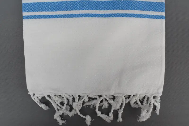 70x40 Cotton Striped Towel, Custom Wedding Gift, Luxury Turkish beach towel with fringe, Unique Gift, Thin towel, Summer Towel, Turkish bath towel - 6