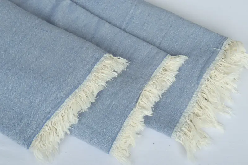 70x60 Cotton Solid Towel, Turkish Blanket, Family Gift Basket, Personalized Bridesmaid Gift, Organic Throw, Bridal Shower Gift, Woven Throw Blanket - 6