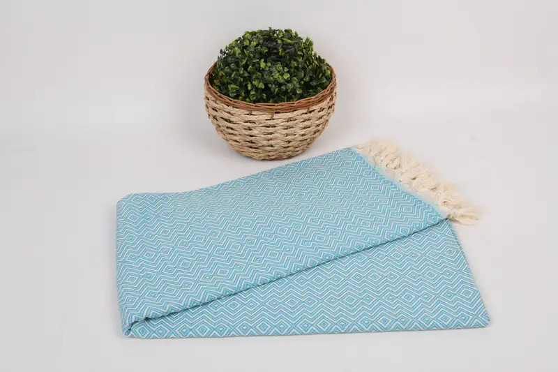 Memorial Gift, Lightweight Turkish towel, Personalized Gifts, 70x38 Cotton Diamond Towel, Bulk Order Towel, Turkish hand towel, Bachelorette Towel - 4