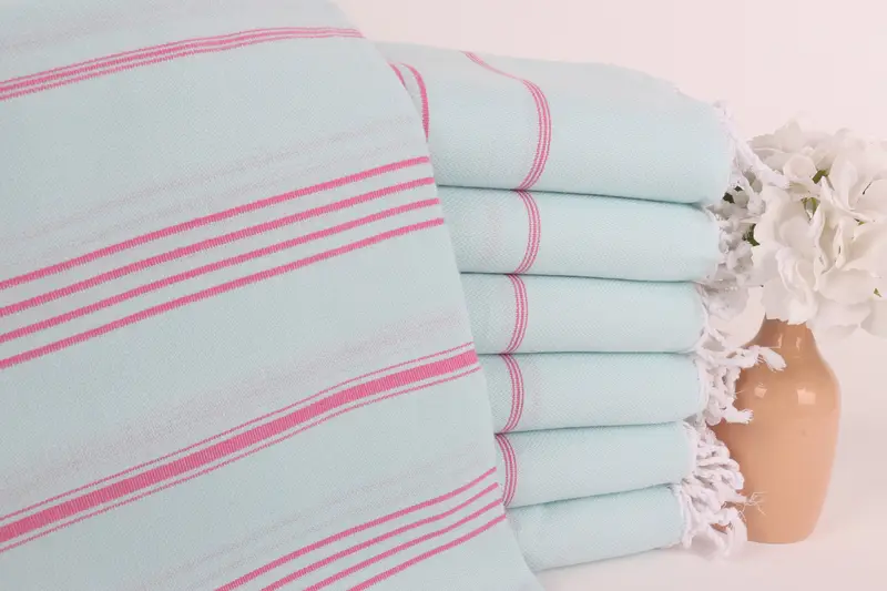 Wedding Gifts Towel, 70x40 Cotton Striped Towel, Valentines Gift, Home Decor Gifts, Travel Towel, Girls Weekend Favors, Personalized Turkish Towel - 1