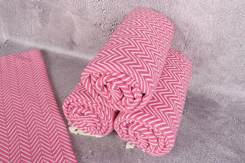 Gift For Boyfriend, Housewarming Gift, Organic Beach Towel, Peshtemal Towel, Hammam Towel USA, 70x40 Cotton Zig zag Towel, Turkish Towel Beach - 8