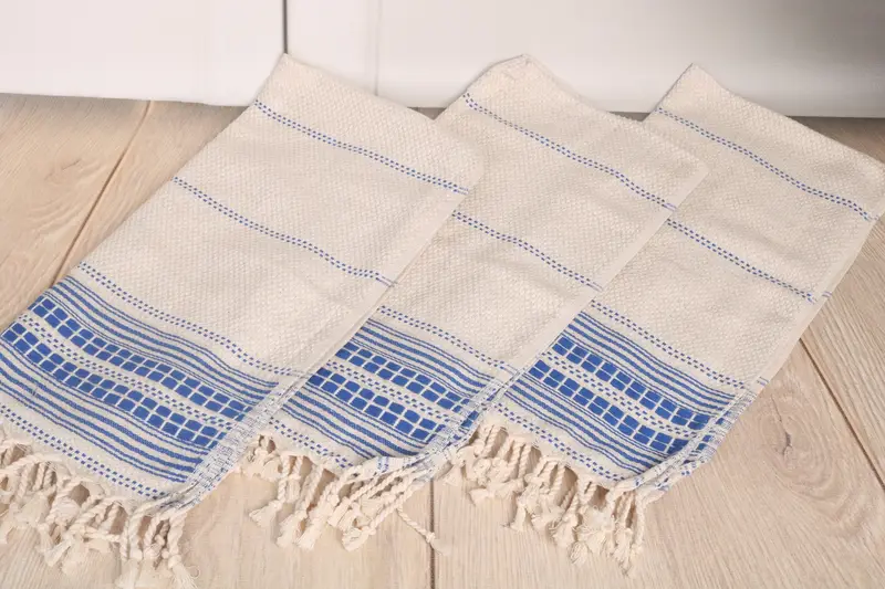 Gift For Best Friend, Best Wedding Gift, Bridesmaid Gifts, Personalized Kitchen Towel, Wedding Favors, Best Friend Gift, 40x20 Linen Striped Towel - 6