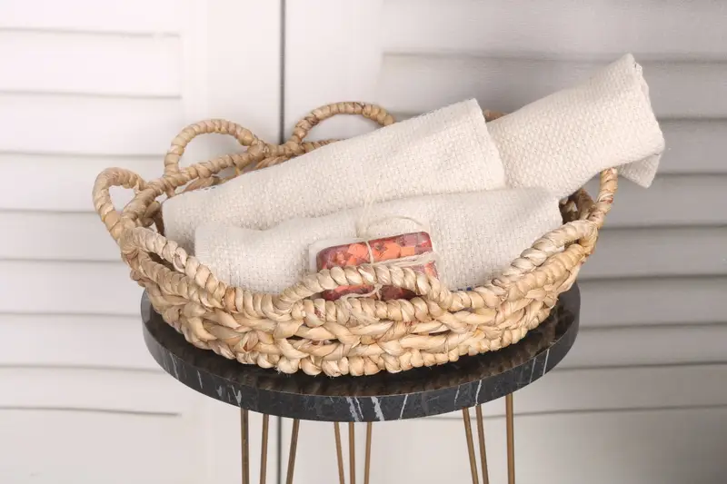 Gift For Best Friend, Best Wedding Gift, Bridesmaid Gifts, Personalized Kitchen Towel, Wedding Favors, Best Friend Gift, 40x20 Linen Striped Towel - 4