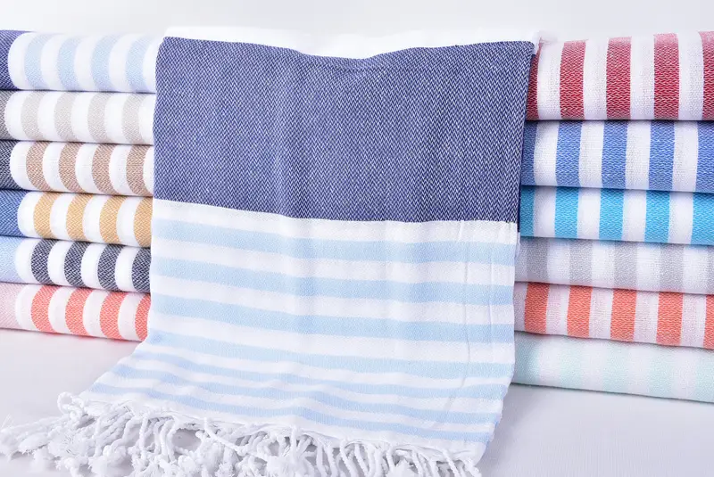 Bachelor Towel, Personalized Beach Towel, Unique Gift, Organic Turkish towel, Absorbent Turkish towel, 70x40 Cotton Striped Towel, Decorative Towel - 2