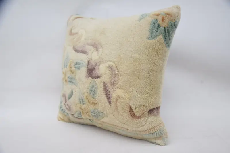 Boho Pillow, Pastel Pillow, Pillow for Couch, 18x18 Beige Pillow Case, Pillow Cover, Lounge Throw Cushion Case, Gift Pillow - 3