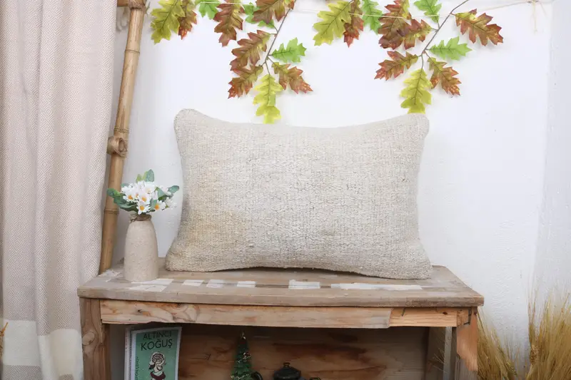 Handgefertigtes besticktes Kissen im Südwesten, vielseitiges 16x24 Wurfkissen