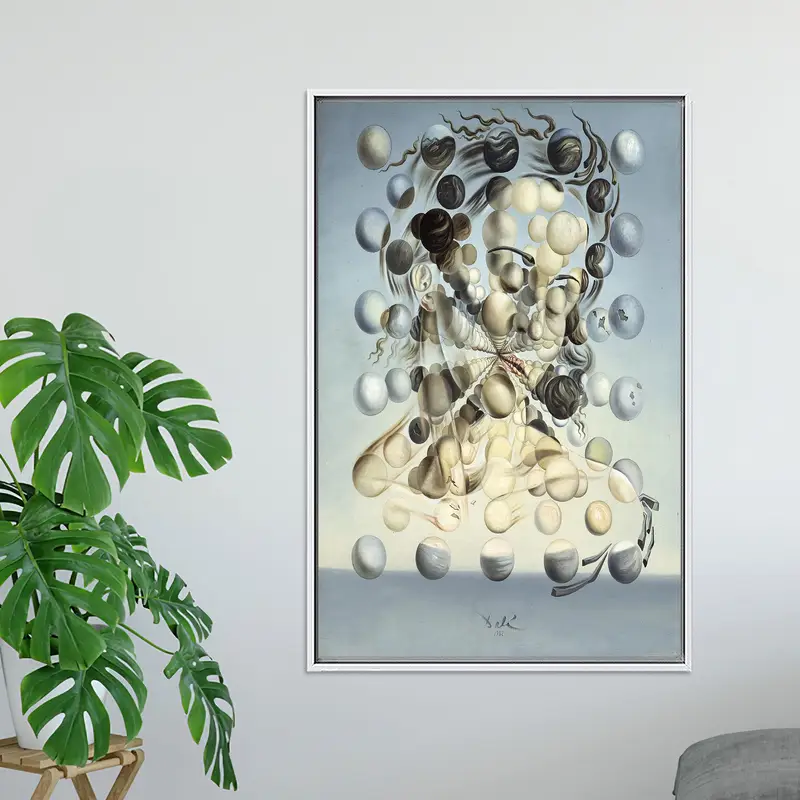 Moderne surreale Leinwand: Von Gala Placidia inspirierte abstrakte Kunst