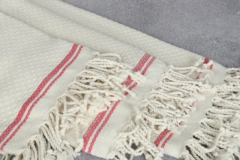Yoga Towel, Personalized Bridesmaid Gift, Fouta towel, 68x36 Cotton Striped Towel, Personalized Gift For Him, Luxury towel, Sand-Resistant Peshtemal - 5