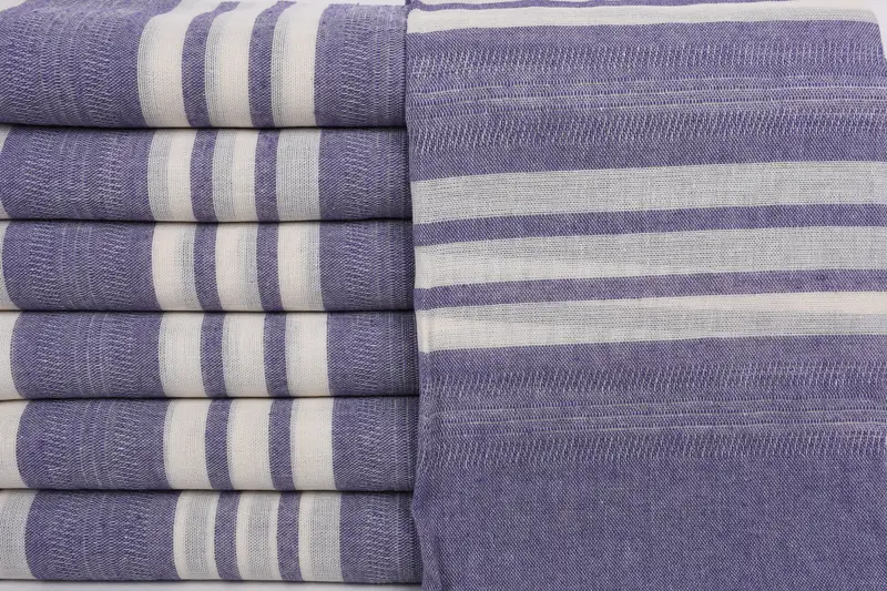 Custom Towel, Gym Towel, Personalized Turkish Towel, 68x40 Cotton Striped Towel, Sand-Resistant Peshtemal, Gift For Bride, Bridesmaid Gift Towel - 1