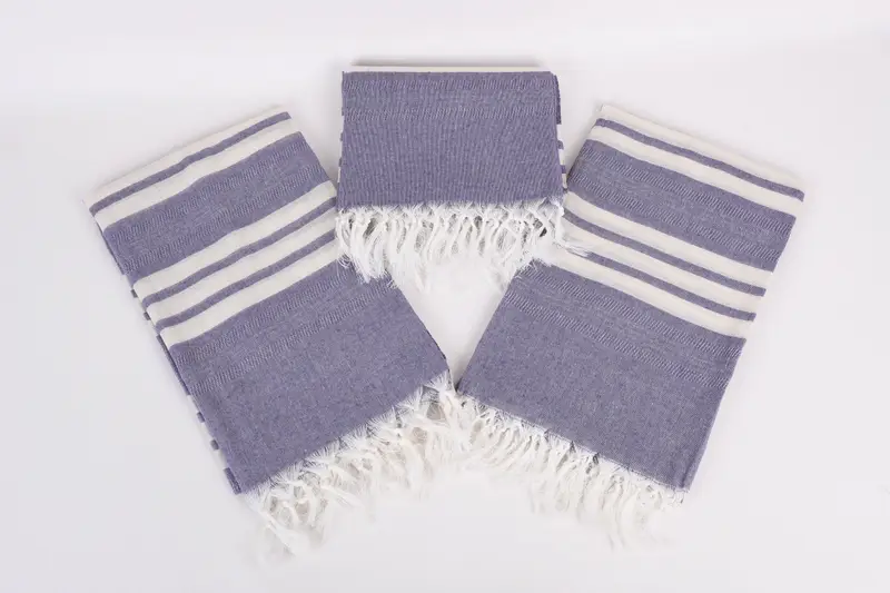 Custom Towel, Gym Towel, Personalized Turkish Towel, 68x40 Cotton Striped Towel, Sand-Resistant Peshtemal, Gift For Bride, Bridesmaid Gift Towel - 6