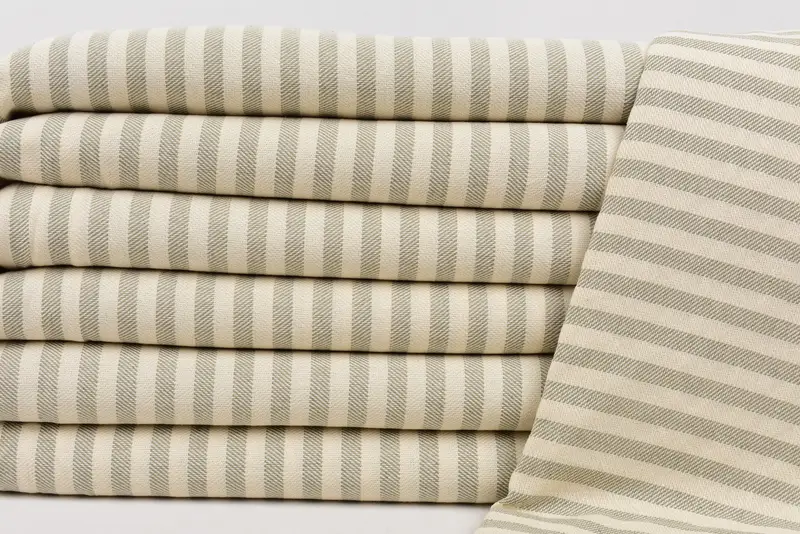 Gift For Mom, Turkish Towel Monogram, Bachelorette Party Gifts, 70x40 Cotton Striped Towel, Monogrammed Turkish Towel, Wedding Gift, Handmade Gift - 2