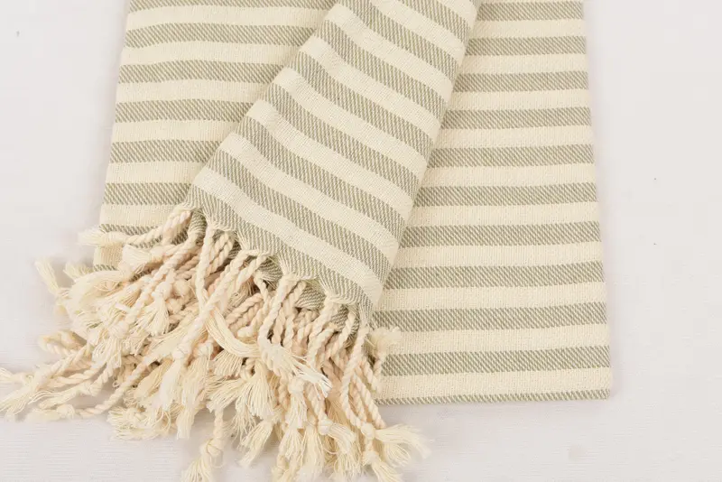 Gift For Mom, Turkish Towel Monogram, Bachelorette Party Gifts, 70x40 Cotton Striped Towel, Monogrammed Turkish Towel, Wedding Gift, Handmade Gift - 7