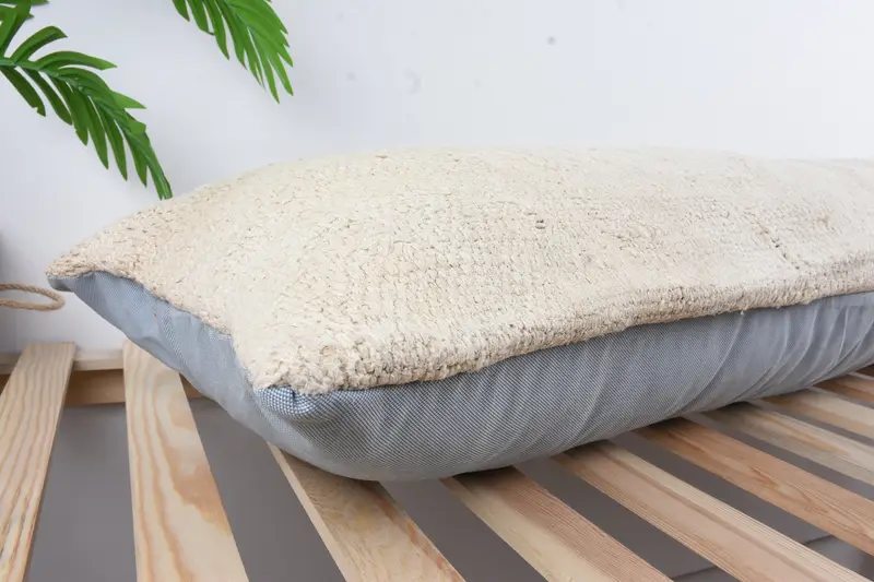 Patio Pillow, Car Pillow, 16x48 White Cushion Case, Interior Designer Pillow, Cushion Cover, Toss Pillow, Vintage Pillow, Boho Pillow Sham Cover - 6