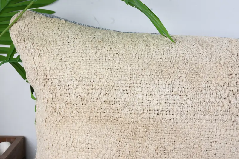 Patio Pillow, Car Pillow, 16x48 White Cushion Case, Interior Designer Pillow, Cushion Cover, Toss Pillow, Vintage Pillow, Boho Pillow Sham Cover - 2