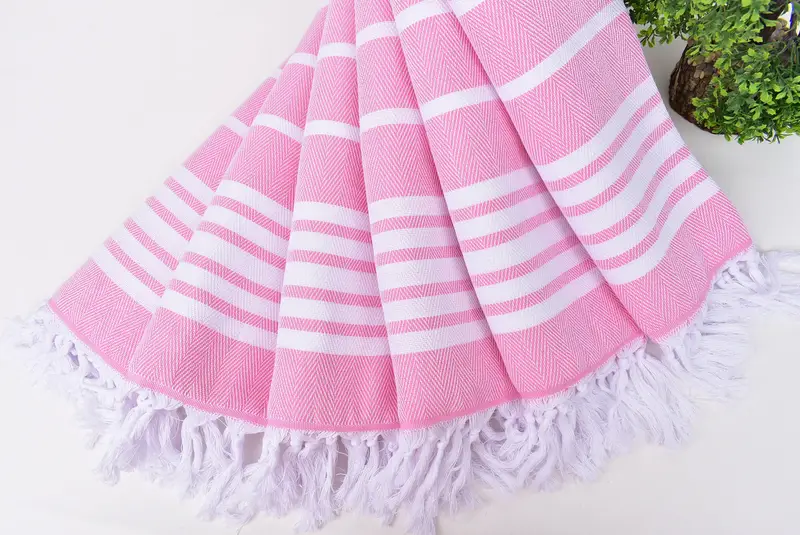 Wedding Favors, Xmas Gifts, 40x20 Cotton Zig zag Towel, Personalized Dish Towel, Personalized Wedding Gift, Travel Towel, Bridesmaid Gifts - 4