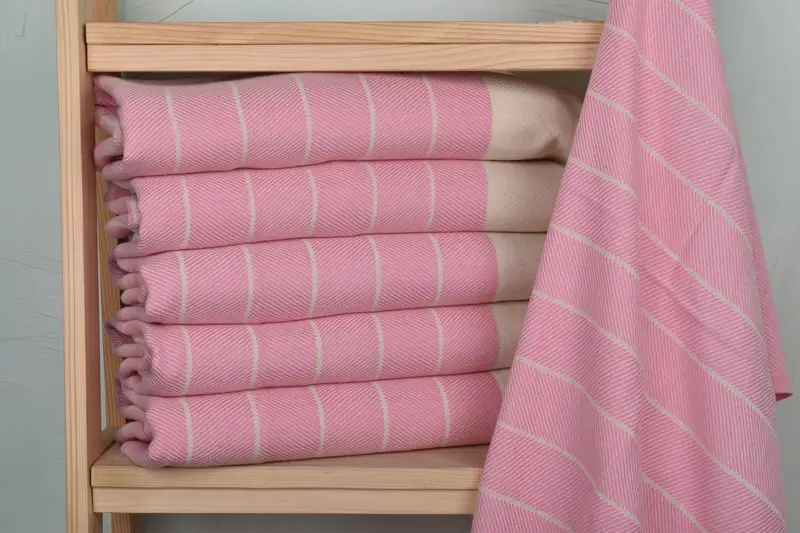 Wedding Favors, 36x16 Cotton Striped Towel, Gym Towel, Welcome Wedding Gift, Small Bath Towels, Turkish Tea Towel, Beach Theme Bachelorette Party - 2