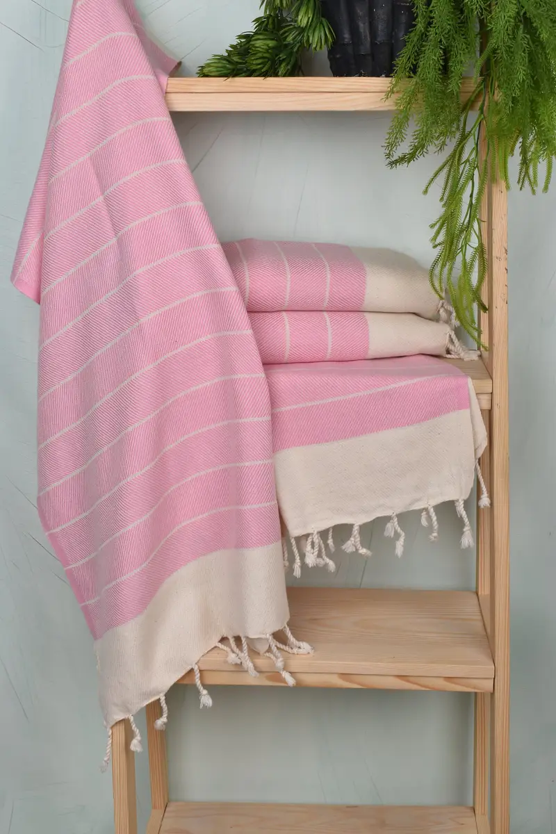 Wedding Favors, 36x16 Cotton Striped Towel, Gym Towel, Welcome Wedding Gift, Small Bath Towels, Turkish Tea Towel, Beach Theme Bachelorette Party - 6