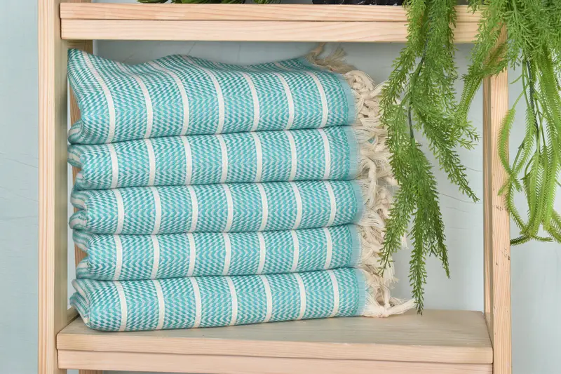 Bachelorette Party Decorations, 70x40 Cotton Striped Towel, Gift Boxes Towel, Yoga Towel, Wedding Gift, Peshtemal Towel, Luxury Turkish Bath Towel - 1