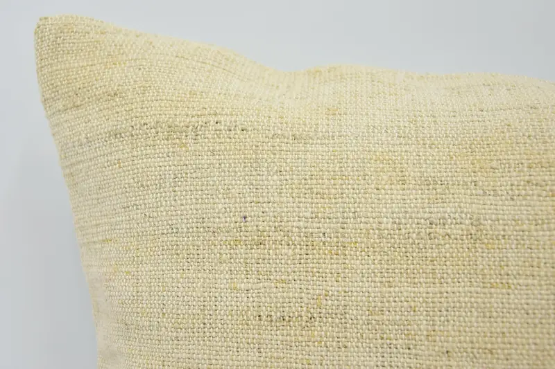12x20ベージュの枕ケース、枕、キリム枕カバー、ボーホ枕、手作りのキリムクッション、ヒッピースロークッションケース、部族の枕カバー - 2