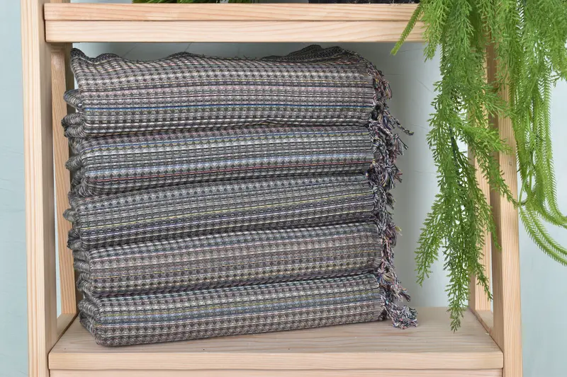 Gift Boxes Towel, Traditional Turkish peshtemal for hammam, 70x40 Cotton Geometric Towel, Organic towel, Gym Towel, Wedding Gift, Summer Gift - 2