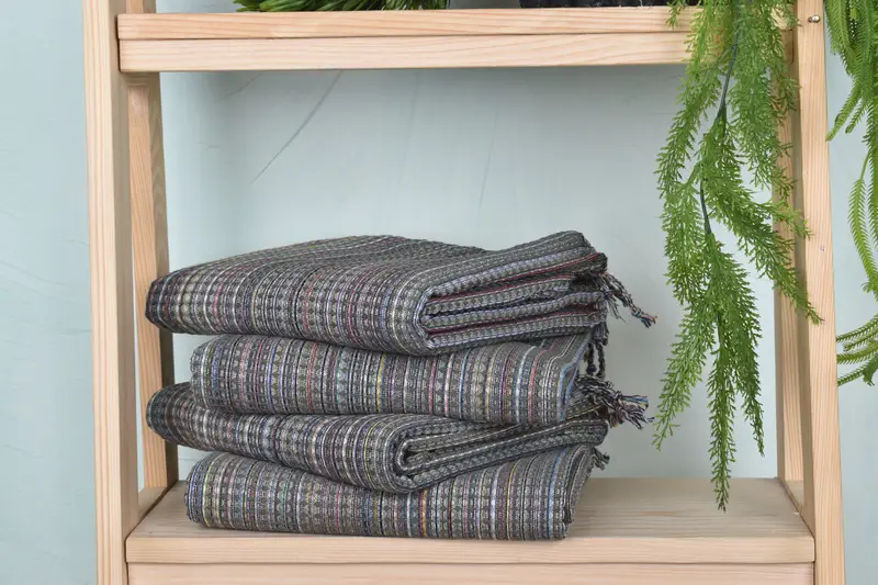 Gift Boxes Towel, Traditional Turkish peshtemal for hammam, 70x40 Cotton Geometric Towel, Organic towel, Gym Towel, Wedding Gift, Summer Gift - 7