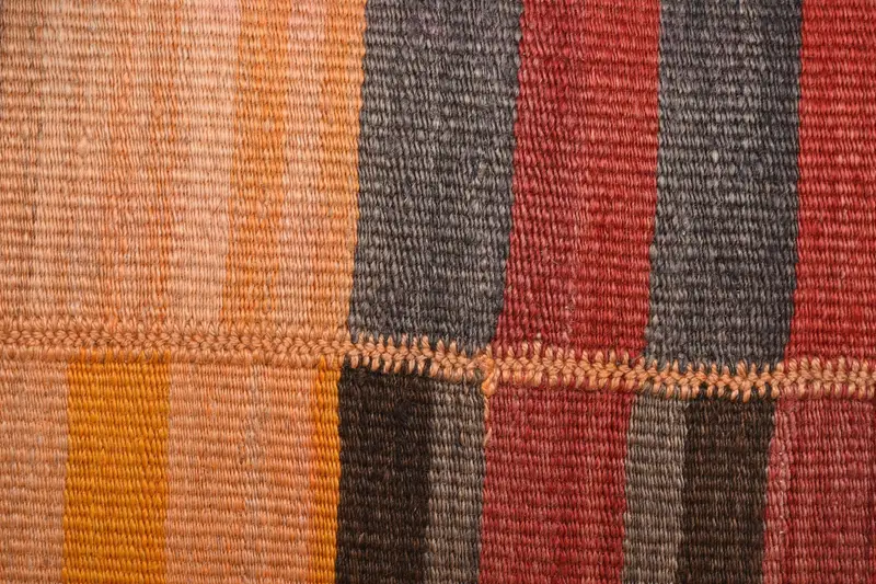 Handmade Kilim Cushion, Vintage Kilim Pillow, 16x24 Red Pillow Cover, Cushion Cover, Pillow for Sofa, Decorative Bolster Pillow Cover - 3