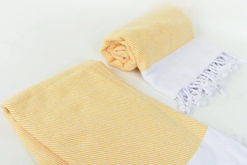 Bridesmaid Gift, House Warming Gift, Sand-resistant Turkish towel for travel, Embroidered Towel, Beach Towel Bulk, 70x40 Cotton Chevron Towel - 7