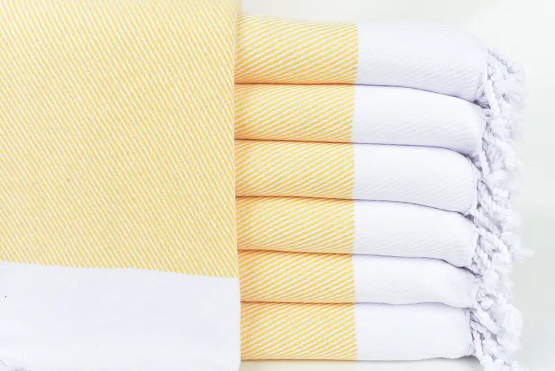 Bridesmaid Gift, House Warming Gift, Sand-resistant Turkish towel for travel, Embroidered Towel, Beach Towel Bulk, 70x40 Cotton Chevron Towel - 1