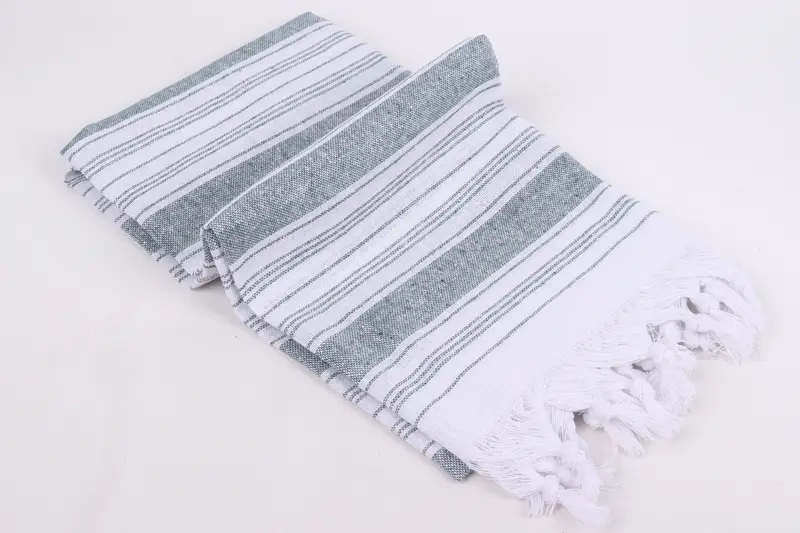 68x32 Cotton Striped Towel, Absorbent Turkish towel, Custom Gift, Bachelorette Party Favor, Bachelorette Party Decorations, Customized Turkish Towel - 6