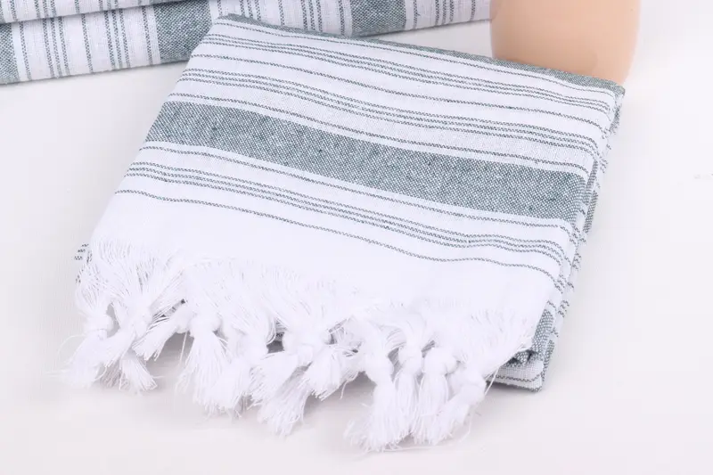 68x32 Cotton Striped Towel, Absorbent Turkish towel, Custom Gift, Bachelorette Party Favor, Bachelorette Party Decorations, Customized Turkish Towel - 5