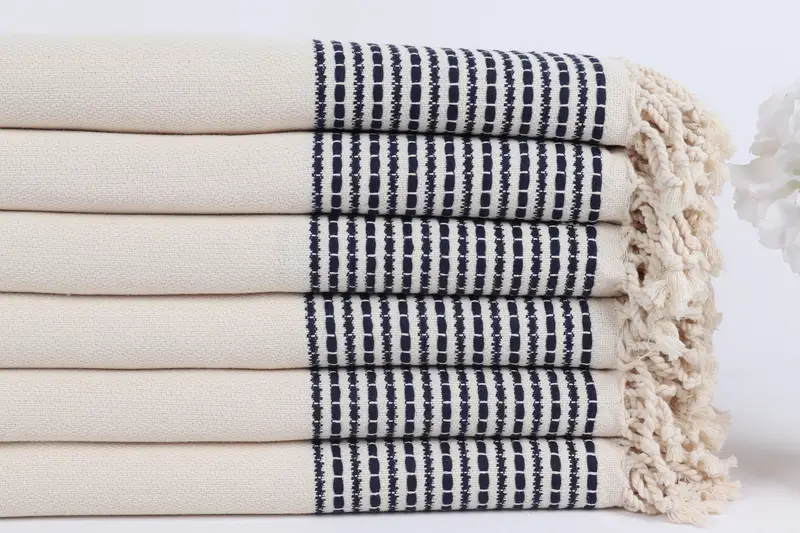 Valentines Day Gift For Him, Absorbent towel, 70x36 Cotton Striped Towel, Bachelor Towel, Custom Wedding Gift, Large Turkish Towel, Kids Beach Towel - 3