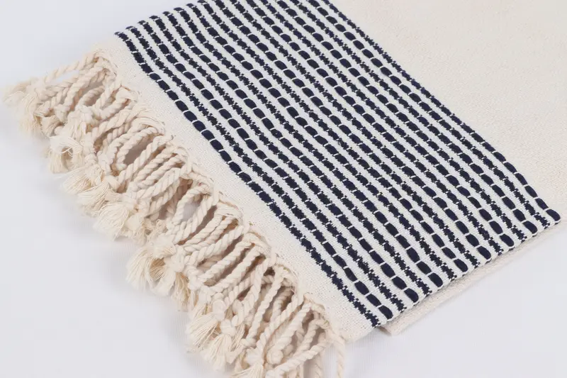 Valentines Day Gift For Him, Absorbent towel, 70x36 Cotton Striped Towel, Bachelor Towel, Custom Wedding Gift, Large Turkish Towel, Kids Beach Towel - 7