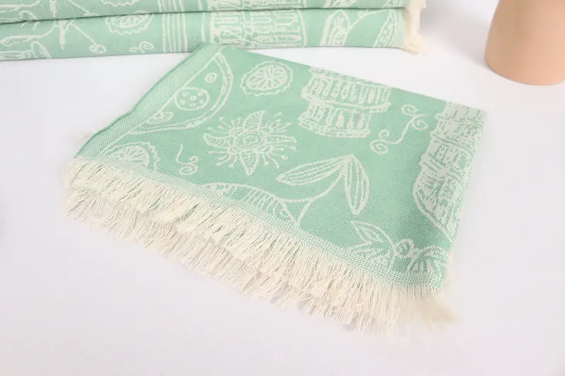 Gift Towel, Organic Towel, Turkish Towel Hand Towel, Gym Towel, Small Bath Towels, 28x20 Cotton Italian Symbols Design Towel, Custom Hand Towel - 6