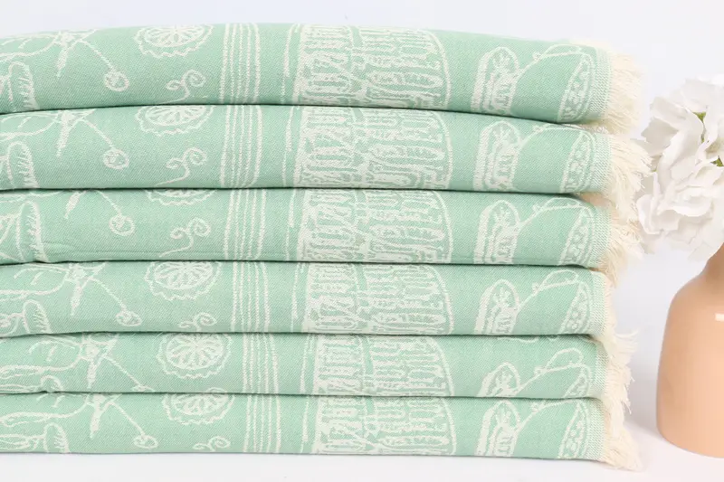 Gift Towel, Organic Towel, Turkish Towel Hand Towel, Gym Towel, Small Bath Towels, 28x20 Cotton Italian Symbols Design Towel, Custom Hand Towel - 4