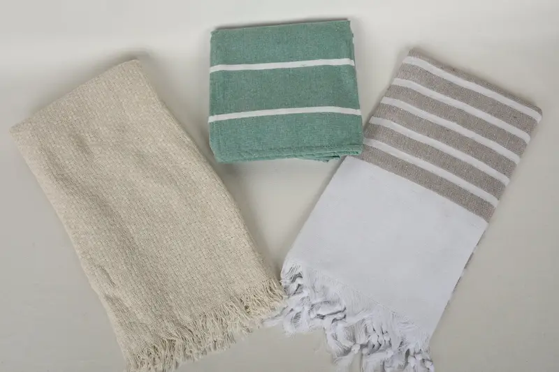Bachelorette Party Gifts Bridesmaids, First Wedding Anniversary Gift, Spa Gift, Spa Towel, 70x40 Cotton Set of 10 Towel, Gift For Her, Bath towel - 7