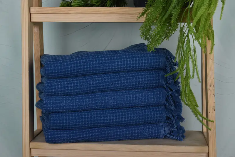 68x36 Cotton Waffle Towel, Gift For Boyfriend, Peshtemal Towel, Absorbent Turkish towel, Monogram Turkish Towel, Sand-free towel, Cute Beach Towel - 1