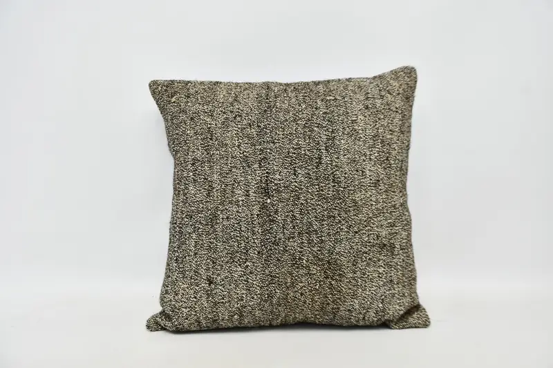 Interior Designer Pillow, Ethnic Pillow Cover Pillow, Pillow, Kilim Cushion Sham, Couch Pillow Case, 24x24 Brown Pillow, Vintage Kilim Throw Pillow - 1