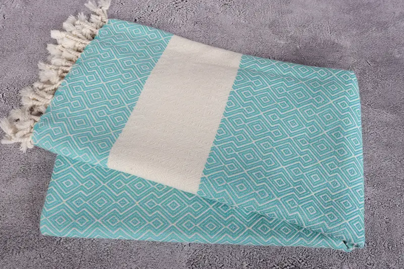 Best Friend Gift, Gift For Best Friend, 68x38 Cotton Diamond Towel, Fringed Turkish peshtemal beach towel USA, Personalized Gift, Personalized Gifts - 6