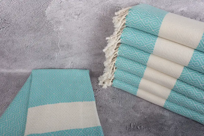 Best Friend Gift, Gift For Best Friend, 68x38 Cotton Diamond Towel, Fringed Turkish peshtemal beach towel USA, Personalized Gift, Personalized Gifts - 2