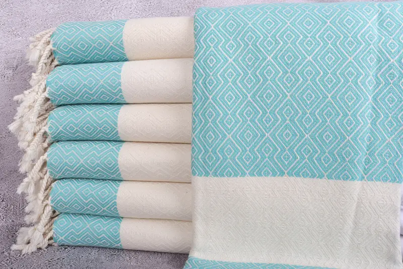 Best Friend Gift, Gift For Best Friend, 68x38 Cotton Diamond Towel, Fringed Turkish peshtemal beach towel USA, Personalized Gift, Personalized Gifts - 1