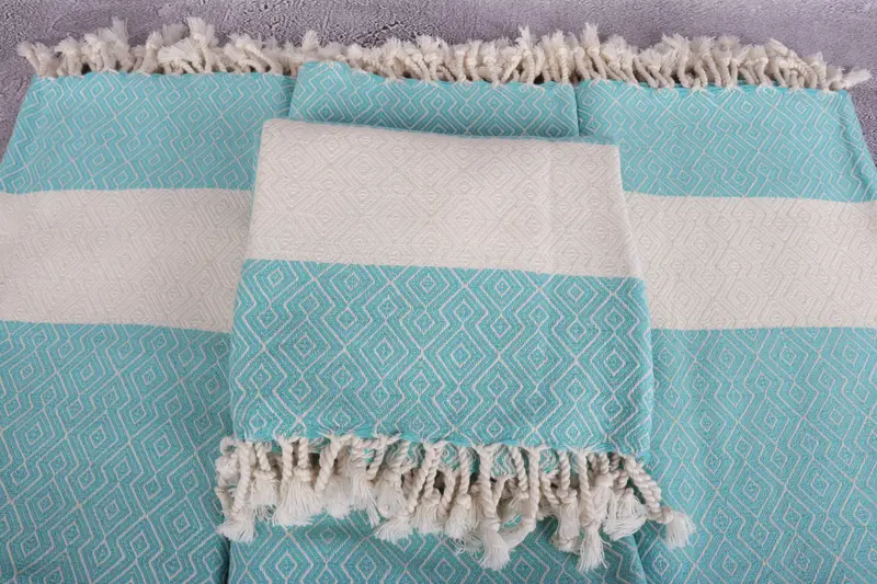Best Friend Gift, Gift For Best Friend, 68x38 Cotton Diamond Towel, Fringed Turkish peshtemal beach towel USA, Personalized Gift, Personalized Gifts - 4